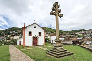 Minas Gerais Prints: Padre Faria Church, Ouro Preto