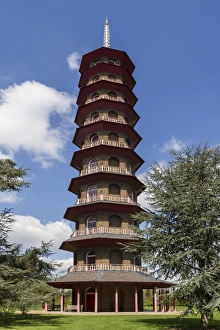 Kew Gardens Prints: Pagoda, Royal Botanic Gardens, Kew