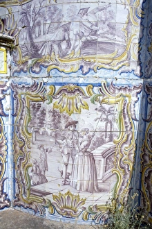 Azulejos Prints: Painted ceramics