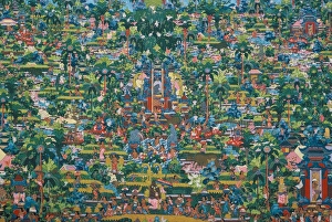 Balinese Tradition Prints: Painting, Bali Museum