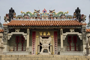 Cheung Chau Prints: Pak Tai temple, Cheung Chau island, Hong Kong, China, Asia