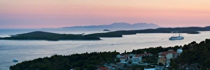 Hvar Island Prints: Pakleni Islands (Paklinski Islands) and Vis Island