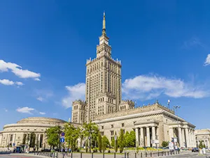 Warsaw Prints: Palace of Culture and Science, Warsaw, Poland, Europe