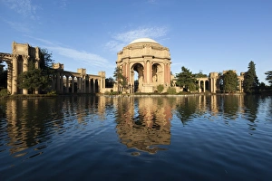 Palace of Fine Arts, San Francisco, California, United States of America, North America