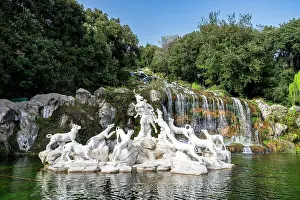 Day Trip Prints: Palace gardens in the Reggia di Caserta (Royal Palace of Caserta)