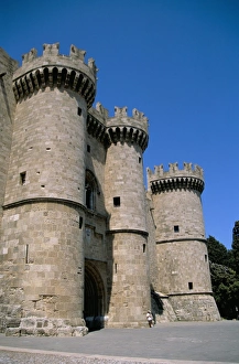 Rhodes Town Prints: Palace of the Knights