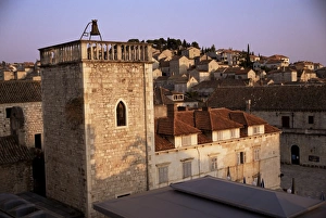 Hvar Island Prints: Former Palace in Old Town, Hvar Island, Croatia, Europe
