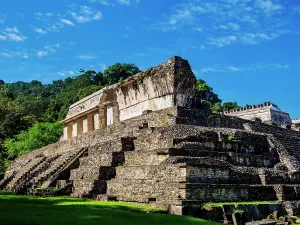 Resilience Prints: The Palace, Palenque Archaeological Site, Palenque, Chiapas State, Mexico