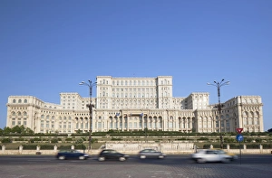 Bucharest Prints: Palace of Parliament, Bucharest, Romania, Europe