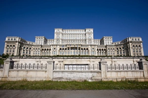Palace of Parliament, former Ceausescu Palace, Bucharest, Romania, Europe
