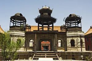 Damaged Prints: The Palace of Prolonging Happiness built in 1420