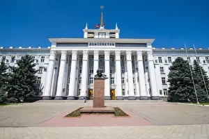 The Palace of the Soviets, Tiraspol, capital of the Republic of Transnistria, Moldova, Europe