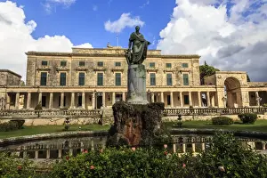 Royal Residence Prints: Palace of St. Michael and George (Royal Palace) (City Palace), Corfu Town, UNESCO