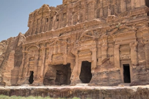 Place Of Burial Prints: Palace Tomb, Royal Tombs, Petra, UNESCO World Heritage Site, Jordan, Middle East