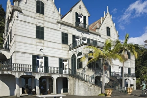 The Palace within the Tropical Gardens, Funchal, Madeira, Portugal, Atlantic, Europe