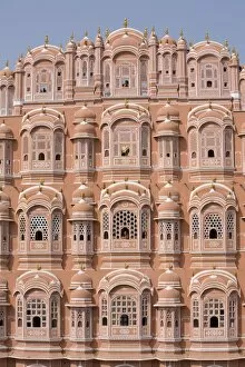 Images Dated 10th November 2007: Palace of the Winds (Hawa Mahal), Jaipur, Rajasthan, India, Asia