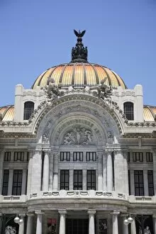 Images Dated 3rd April 2009: Palacio de Bellas Artes, Concert Hall, Mexico City, Mexico, North America