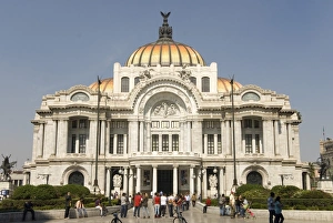 Dayime Prints: Palacio de Belles Artes and Torre Latinoamericana, Mexico City, Mexico, North America