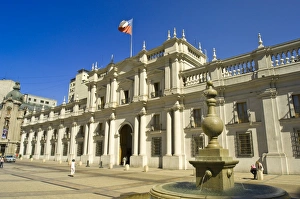 Palacio de La Moneda, Santiago, Chile, South America