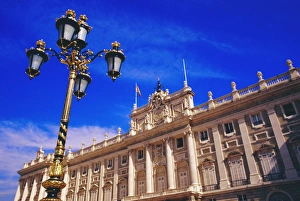Palacio Real Prints: Palacio Real and gas lamp