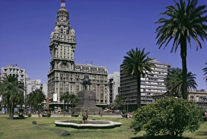 Uruguayan Prints: Palacio Salvo