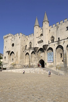 Avignon Prints: Palais des Papes (Papal Palace), UNESCO World Heritage Site, Avignon, Provence