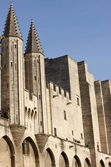 Images Dated 29th July 2009: Palais des Papes, UNESCO World Heritage Site, Avignon, Vaucluse, France, Europe