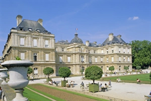 Affluence Prints: Palais du Luxembourg, Paris, France, Europe