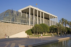 Valencia Prints: Palau de la Musica (Music Palace), Valencia, Spain, Europe