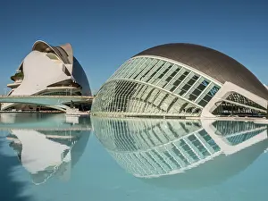 Artist Prints: Palau de les Artes and Hemisferic with reflections
