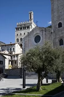 Images Dated 3rd April 2008: Palazzo dei Consoli, Gubbio, Umbria, Italy, Europe
