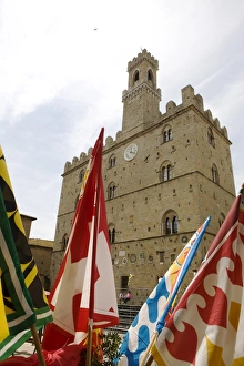 Volterra Prints: Palazzo dei Priori, Volterra, Tuscany, Italy, Europe