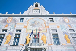 Images Dated 4th October 2007: Palazzo San Giorgio, Genoa, Liguria, Italy, Europe
