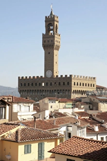 Images Dated 22nd October 2008: Palazzo Vecchio, UNESCO World Heritage Site, Florence, Tuscany, Italy, Europe