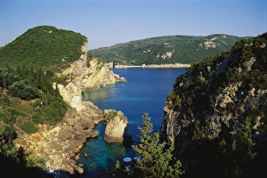 Images Dated 21st April 2006: Paleokastritsa, Corfu, Greece