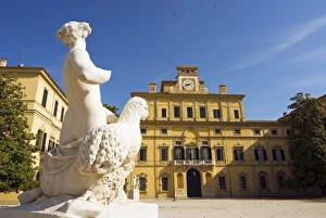 Palazzo Ducale Prints: Pales Statue, Palazzo Ducale, Parma, Emilia Romagna, Italy, Europe