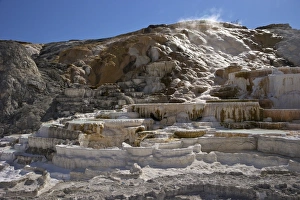 L Imestone Prints: Palette Spring, Mammoth Hot Springs