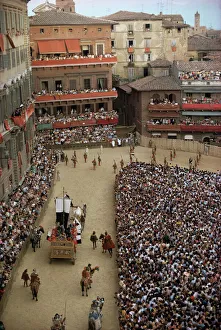 Festivity Prints: Palio, Siena
