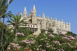 Images Dated 23rd August 2011: Palma Cathedral (La Seu), Palma de Mallorca, Mallorca (Majorca), Balearic Islands