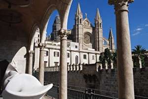 Palma Cathedral seen from Palau March