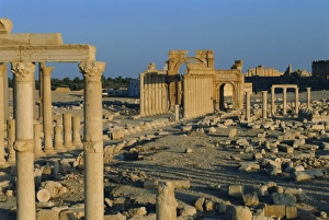 Curve Prints: Palmyra, ruins of Roman city