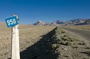 The Pamir highway, the Pamirs, Tajikistan, Central Asia