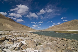 Images Dated 23rd August 2009: The Pamir River, Tajikistan, Central Asia