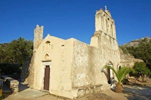 Byzantine Style Prints: Panagia Drossiani, Byzantine style church, Moni, Naxos, Cyclades Islands