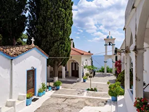 Samos Prints: Panagia Spiliani Monastery, Pythagoreio