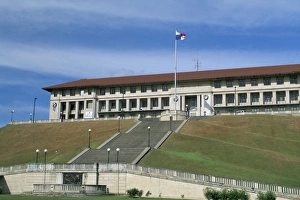 Off Ice Prints: Panama Canal Administration Building