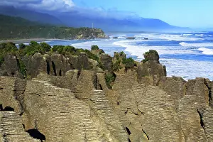 Punakaiki Prints: Pancake Rocks, Punakaiki, South Island, New Zealand