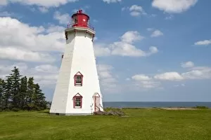 Images Dated 26th July 2009: Panmure Head Lighthouse, Panmure Island, Prince Edward Island, Canada, North America