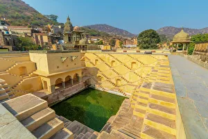 Harvesting Prints: Panna Meena Ka Kund Step Well, Amer, Rajasthan, India, South Asia, Asia