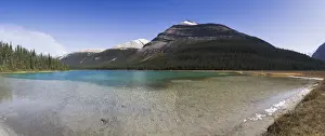 Provincial Park Prints: Panorama of the Adolphus Lake in the Mount Robson Provincial Park